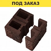 Стеновой камень пустотелый для колонн СКЦ(т)-6/1 Л 100кол - Искусственный камень клинкер